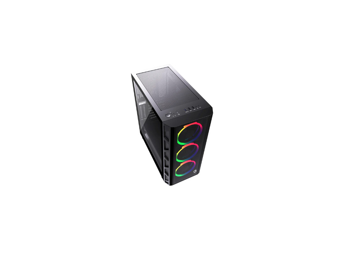علبة ألعاب GAMEON TRIDENT II متوسطة الحجم (إضاءة RGB ثابتة) علبة ألعاب GAMEON TRIDENT II متوسطة الحجم (إضاءة RGB ثابتة)